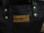 Load image into Gallery viewer, Market Tote in Waxed Canvas and Leather
