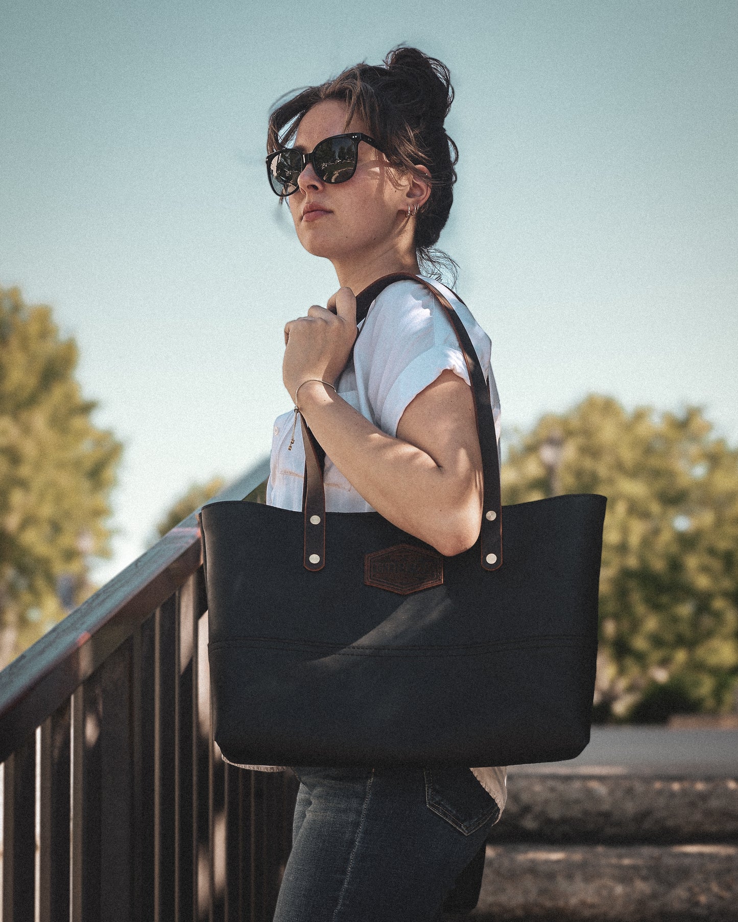 Charcoal Journey Tote