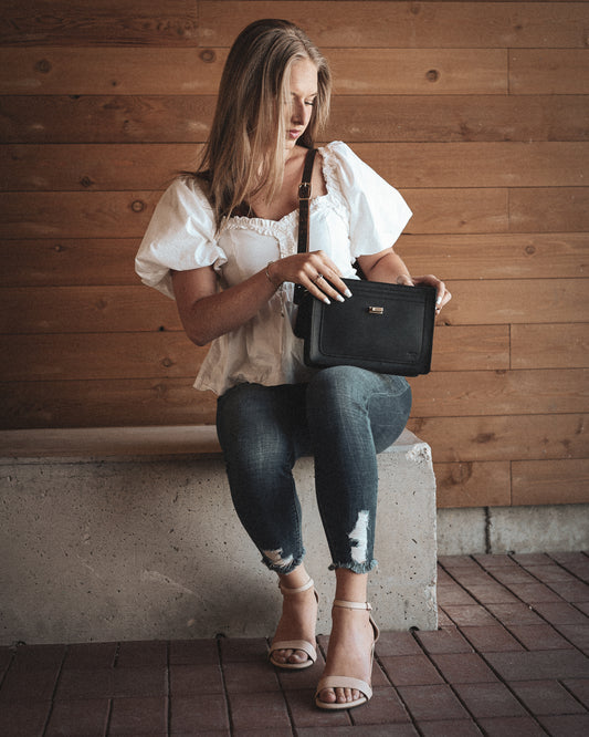 Charcoal Journey Crossbody