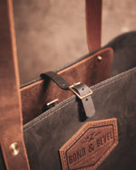 Load image into Gallery viewer, Charcoal Journey Tote
