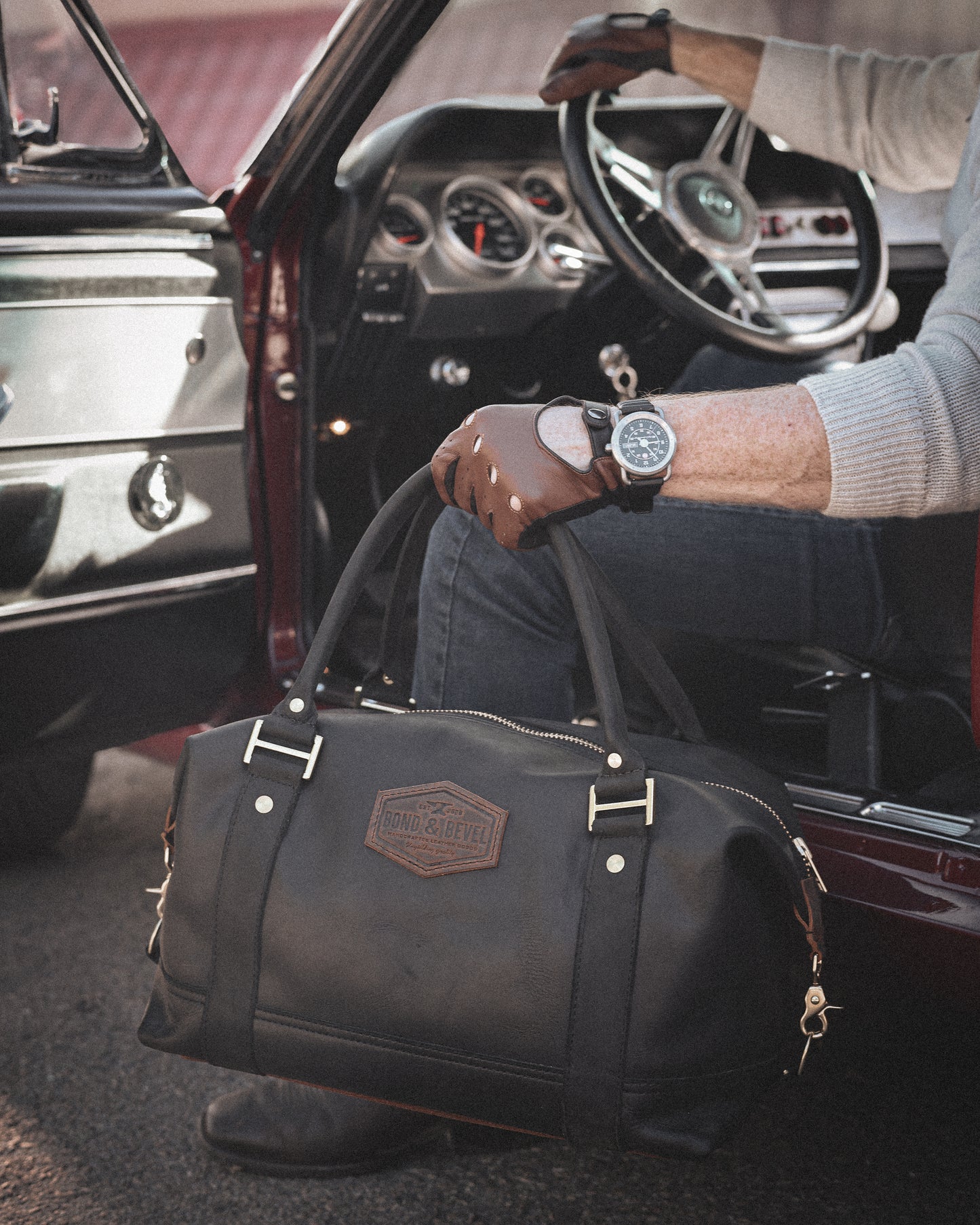 Charcoal Weekender Duffle