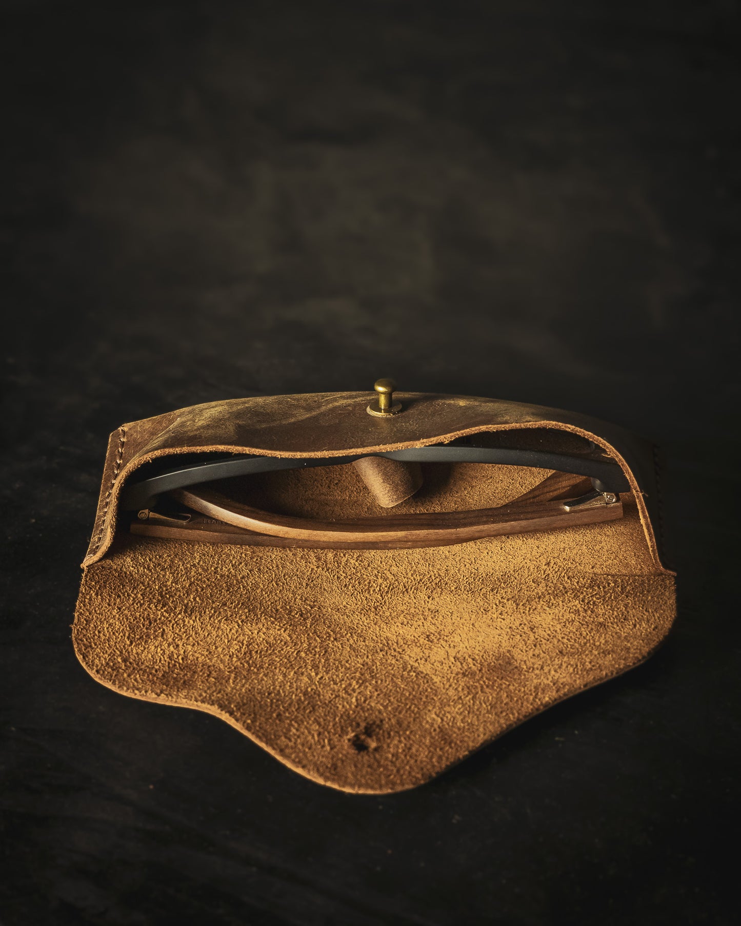 Brown Eyewear Case