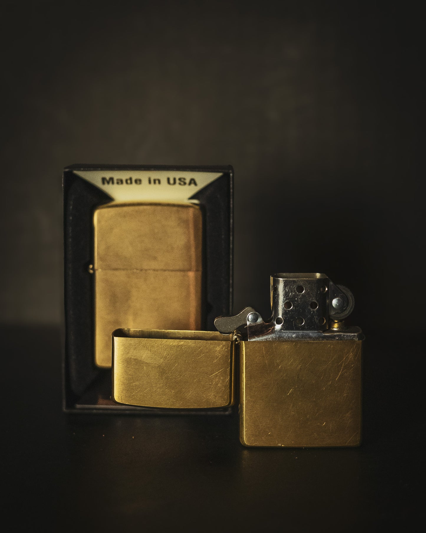 Zippo Brass Lighter