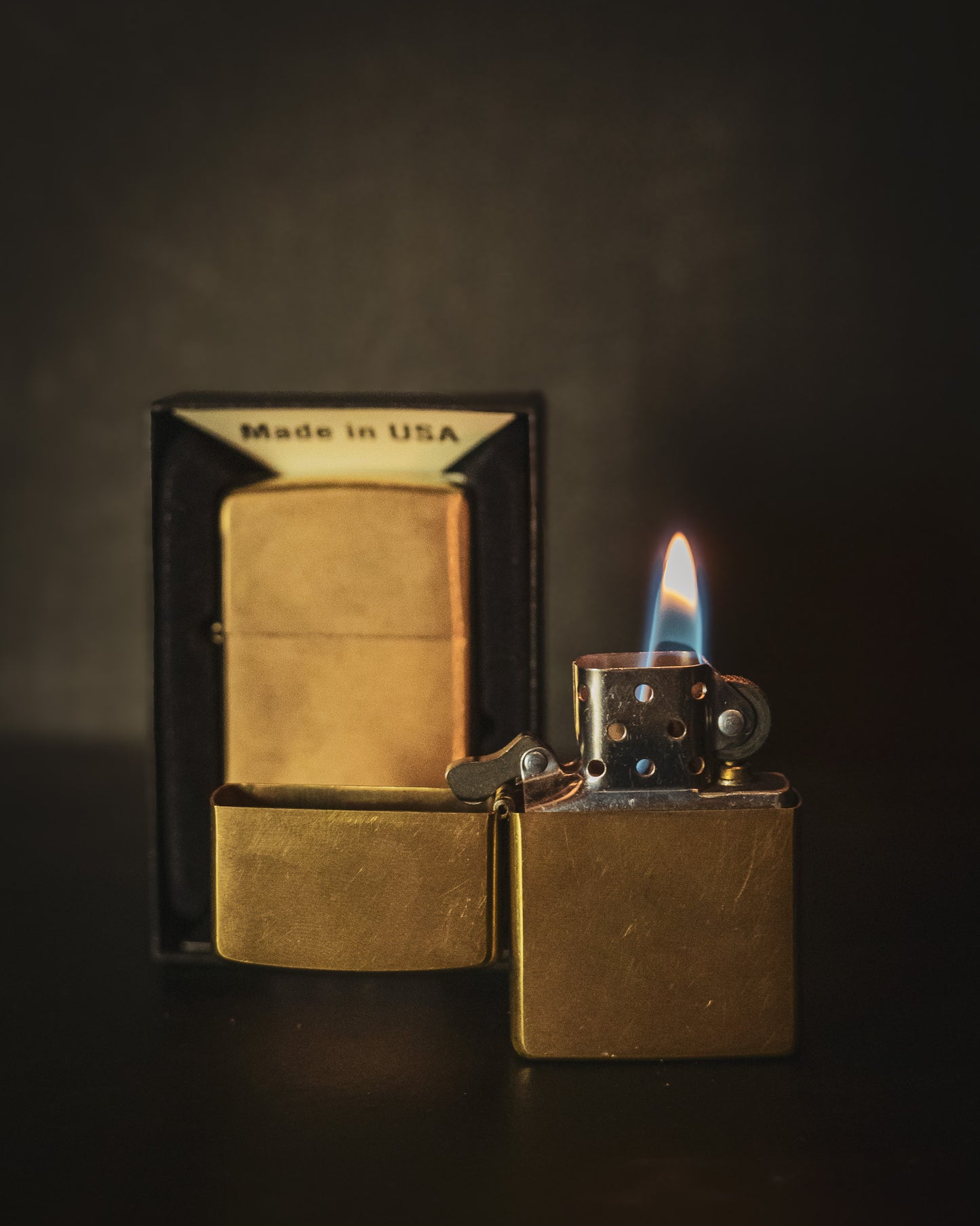 Zippo Brass Lighter