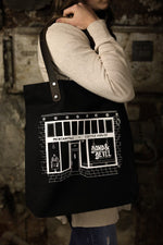 Load image into Gallery viewer, Shop Tote in Black Canvas
